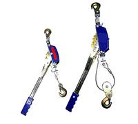Exercice Utilisation des poulies pour Le Travail Lourd, Les Marchandises liées au tendeur Manuelle Plus serré n'ont Pas Besoin d'outils de Levage de Fil en Acier Puissant (Taille: 2 tonnes)