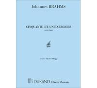 Brahms J. - 51 Exercices - Piano