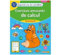 Exercices Amusants De Calcul 1re Primaire Cp 6-7 Ans