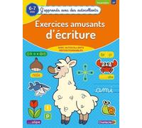Exercices Amusants D'écritures 1re Primaire Cp 6-7 Ans