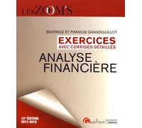 EXERCICES AVEC CORRIGES DETAILLES - ANALYSE FINANCIERE 12EME EDITION