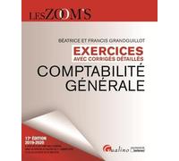 Exercices avec corrigés détaillés - Comptabilité générale (2019-2020)