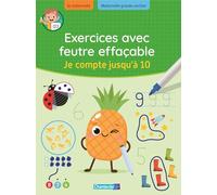 Exercices avec feutre effaçable - Je compte jusqu'à 10 Petra Theissen (Auteur)