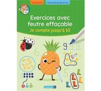 Exercices avec feutre effaçable - Je compte jusqu'à 10