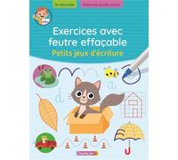 Exercices avec feutre effaçable - Petits jeux d'écriture