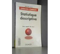 EXERCICES CORRIGES STATISTIQUE DESCRIPTIVE ECONOMIE MODULE