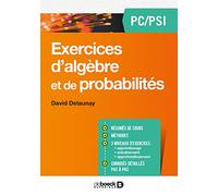 Exercices D'algèbre Et De Probabilités Pc/Psi