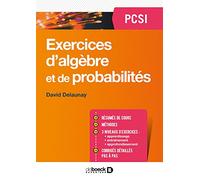 Exercices D'algèbre Et De Probabilités Psci