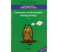 Exercices d'articulation ordre de sifflement Cahier 2