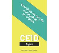 Exercices de drill de conjugaison en anglais: CE1D Anglais