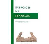 Exercices de français - Classe de cinquième Collectif (Auteur)
