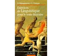 Exercices de linguistique pour le texte littéraire