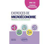 Exercices de microéconomie Méthode et entraînement - Cyprien Gout - Ellipses - broché - Guide