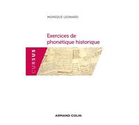 Exercices de phonétique historique - Monique Léonard - Armand Colin - broché - Etude