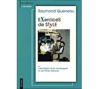 Exercices de style - Raymond Queneau - EPM - Livre CD - Textes lus CD