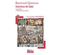 Exercices de style - Raymond Queneau - Gallimard - Poche - Roman