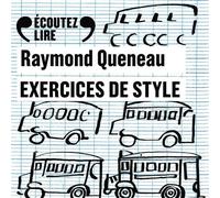 Exercices de style - Raymond Queneau - Gallimard - Texte lu (CD) - Roman CD