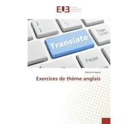 Exercices de thème anglais - Malcolm Harvey - Universitaires Europeennes - broché - Livre