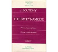 Exercices de thermodynamique / classe de mathematiques supérieures