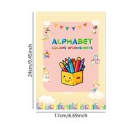 Exercices d'écriture pour - Livres de coloriage pour , accessoires d'école à la maison pour la maternelle, la salle de classe, les voyages, le road trip, l'avion en plein air, mélange