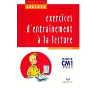 Exercices D'entrainement A La Lecture Cm1 Cycle 3. - Fichier, Avec Cahier Autocorrectif