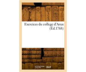 Exercices du college d'Arras - Collectif - Hachette Bnf - broché - Livre