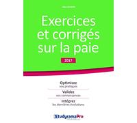 Exercices et corrigés sur la paie