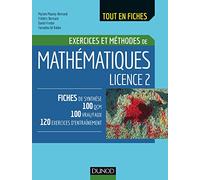 Exercices et méthodes de mathématiques Licence 2