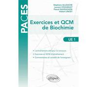 Exercices et QCM de Biochimie - Stéphane Allouche - Ellipses - broché - Manuel