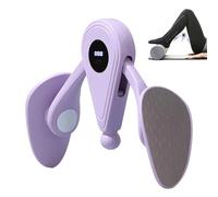 Exerciceur pour Adducteurs | Appareil De Remise en Forme Portable | Tonifiant Périnée Femme avec Compteur,pour Corps Hanches Jambes Gym Maison Exercice Yoga Pilates Postnatal