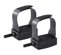 Exercise Bike Pedals, Indoor Cycling Replacement Pair, Non Slip Durable Design, 3.6x2.68x1.16 inches Adjustable Straps for Secure Grip, Ideal for Home Gym Workouts, Cyclists, Or Biking Enthusiasts