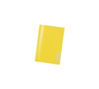 Exercise Book Cover A5 - Coque de protection - polypropylène - jaune, transparent