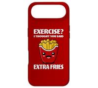 Exercise? I Thought You Said Extra Fries Amateur de Restauration Rapide Coque pour iPhone Air