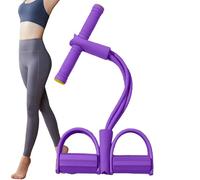 Exercise Resistance Band - Bandes de résistance de fitness avec 6 tubes à pédale Ankle Puller | Bandes élastiques pour exercice & Sit Up Training | Full-Body Training, Sit-Ups, Arms, Legs, Shoulders