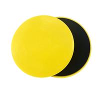 Exercise Sliders For Working Out - 2 Piece Core Glider Set | 17cm Diameter Fitness Discs, Scratch Free Floor Protection For Home Gym Pilates And Yoga, Durable Red Black Yellow Green Options