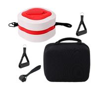 Exercise Tubes with Handles - Multi-Functional Resistance Bands, Full-Body Fitness Band for Muscle Training | Anti-Slip Adjustable Strength | Home Gym Yoga Arm Chest Leg Core Workout