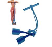 Exercisee Bands with Handles Non Slip Stretch Multifunction Portablee | Foote Resistance Bands Handles For Home Gym Office Dorm Travel Full Body Physical Fitness Traininge