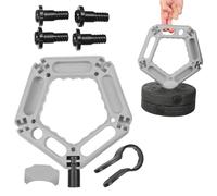 Exerciseur de doigts - Aide à l'entraînement ergonomique | Accessoire d'haltère pour renforcement de la main - Pour femmes, enfants, filles, adolescents, grand-mère, grand-père, famille