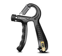 Exerciseur de doigts avec compteur, entraîneur force préhension à résistance réglable, for renforcer la, le renforcement du poignet et l'entraînement des mains