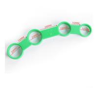 Exerciseur de Doigts pour Guitare Réglable - Entraînement Force et Souplesse Main - Stretching Musicien Vert Taille M(M)
