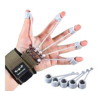Exerciseur de force de préhension | Entraîneur universel d'exercices de main d'exercice de doigt | Renforceur léger d'extenseur de doigt d'entraîneur de force de poignée de de Silicone pour l'en