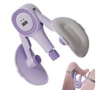 Exerciseur De Hanches Et De Cuisses - Appareil De Musculation Compact, Équipement D'entraînement Féminin, Système De Bandes De Résistance Doté De Poignées Confortables | Salle De Sport À Domicile Bure