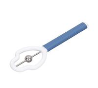Exerciseur de Pointe de Langue, Dispositif d'entraînement de Langue Ergonomique Bleu et Blanc en Forme de Gourde pour la Dysarthrie Chez les Enfants (Bleu et blanc)