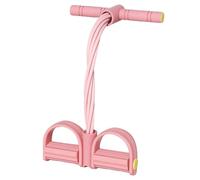 Exerciseur de tension des jambes : cordon en latex naturel pour exercices, équipement d'entraînement de force, système musculaire central, équipement pour couper le ventre avec structure stable