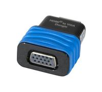exertis Connect - Adaptateur vidéo - HDMI mâle pour HD-15 (VGA) femelle - noir - prise en charge 1920 x1200 (WUXGA)
