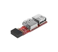 exertis Connect - Adpatateur interne USB - tête 9 broches USB 2.0 (F) pour USB (F)