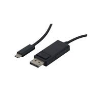 exertis Connect - Câble adaptateur - 24 pin USB-C (M) pour DisplayPort (F) - USB 3.1 Gen 1 / DisplayPort 1.2 - 1 m - support pour 4K60Hz (3840 x
