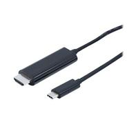 exertis Connect - Câble adaptateur - 24 pin USB-C mâle pour HDMI mâle - 1.8 m - noir - support pour 4K60Hz (3840 x 2160)