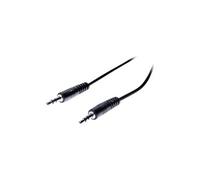 exertis Connect - Câble audio - mini-phone stereo 3.5 mm mâle pour mini-phone stereo 3.5 mm mâle - 1 m - noir