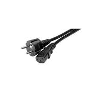 exertis Connect - Câble d'alimentation - power IEC 60320 C13 pour power CEE 7/7 (M) - CA 250 V - 1.8 m - noir